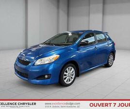 TOYOTA MATRIX TOYOTA MATRIX 2010 FAMILIALE AUTOMATIQUE 4 PORTES