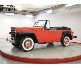 WILLYS JEEPSTER CONVERTIBLE 1950 WILLYS JEEPSTER
