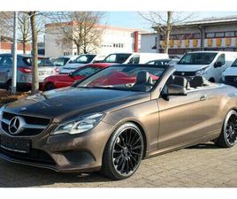 MERCEDES CLASSE E CABRIOLET E 220 MERCEDES-BENZ E220 CAB. AVANTGARDE # LEDER # AIRSCARF # FACELI