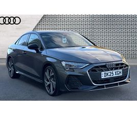 2025 AUDI A3 SALOON 35 TFSI BLACK EDITION 4DR S TRONIC