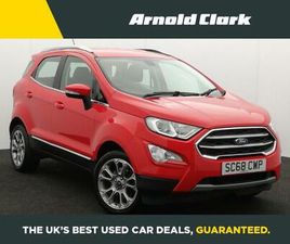 FORD ECOSPORT 1.0T ECOBOOST TITANIUM EURO 6 (START/STOP) 5DR