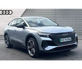 2024 AUDI Q4 E-TRON SPORTBACK 210KW 45 82KWH BLACK EDITION 5DR AUTO