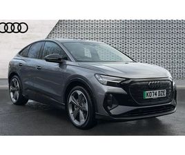 AUDI Q4 SPORTBACK E-TRON 45 2025 AUDI Q4 E-TRON SPORTBACK 210KW 45 82KWH BLACK EDITION 5DR AUTO