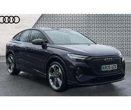 AUDI Q4 SPORTBACK E-TRON 45 2025 AUDI Q4 E-TRON SPORTBACK 210KW 45 82KWH BLACK EDITION 5DR AUTO