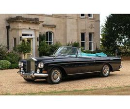 ROLLS ROYCE SILVER CLOUD III 1965 ROLLS-ROYCE SILVER CLOUD III DROPHEAD COUPE A VENDRE