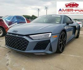 AUDI R8 2020, 5.2L, 4X4, OD UBEZPIECZALNI WARSZAWA