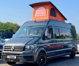 VOLKSWAGEN CRAFTER 2.0 CR35 TDI L H/R P/V TRENDLINE 138 BHP **CAMPER VAN - 5 BERTH - POP TOP**