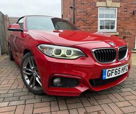 BMW SERIE 2 CABRIOLET 220 2.0 220D M SPORT AUTO EURO 6 (START/STOP) 2DR