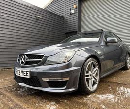 2012 MERCEDES-BENZ C CLASS 6.3 C63 V8 AMG EDITION 125 COUPE PETROL AUTOMATIC