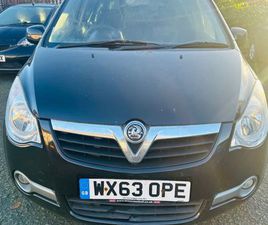 VAUXHALL AGILA VAUXHALL, AGILA, HATCHBACK, 2013, MANUAL, 1242 (CC), 5 DOORS