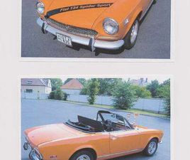 FIAT 124 SPIDER FIAT 124 SPIDER
