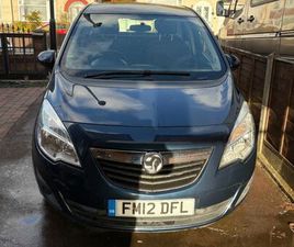 VAUXHALL, MERIVA, MPV, 2012, MANUAL, 1364 (CC), 5 DOORS