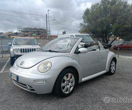 VOLKSWAGEN NEW BEETLE CABRIOLET VOLKSWAGEN NEW BEETLE 1.6 CABRIO ISCRITTA ASI 99 M