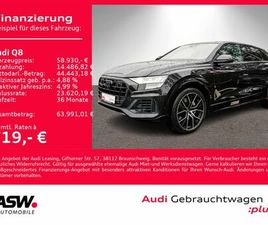 AUDI Q8 55TFSI E QUATTRO S LINE NAVI MATRIX PANO AHK