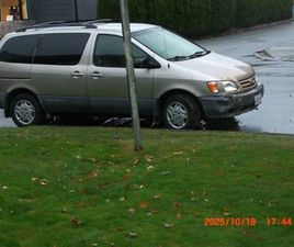 TOYOTA SIENNA 2001 TOYOTA SIENNA