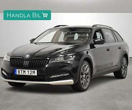SKODA SUPERB COMBI SCOUT SKODA SUPERB SCOUT 2.0 TDI 4X4 BUSINESS COCKPIT VÄRMARE SOV