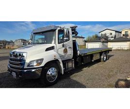2020 HINO 338 5 TON TOW TRUCK FLAT DECK ONLY 17,680 KM