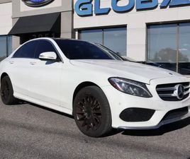 MERCEDES C-CLASS C 400 2015 MERCEDES BENZ C 400 4 MATIC. RED INTERIOR .
