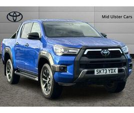 TOYOTA HILUX DOUBLE CABINE TOYOTA HILUX INVINCIBLE X PICKUP'S 2.8 D-4D INVINCIBLE X AUTO 4WD EURO 6 (START/STOP) 4DR