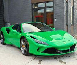 2023 FERRARI F8 SPIDER **ULTRA RARE 1 OF 3 SIGNAL GREEN EXTRACAMPIONARIO PAINT**