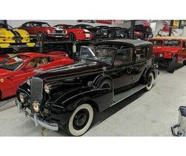 CADILLAC SERIE 75 CONVERTIBLE 1937 CADILLAC 75 ROLLSTON CABRIOLET LIMO - ONE OF A KIND BUILT BY ROLLSTON COACH IN MANHATTAN FOR THE GOVERNOR OF MINNESOTA