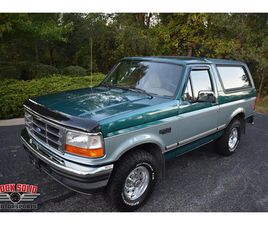 FORD BRONCO 1996 FORD BRONCO XLT