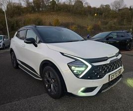 KIA SPORTAGE 2022 KIA SPORTAGE 1.6 T-GDI GT-LINE (226BHP) HEV 1598CC AUTO