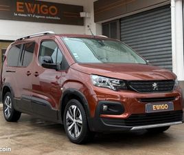 PEUGEOT RIFTER PEUGEOT RIFTER LONG 1.5 BLUEHDI 130 GT LINE 7 PL + ATTELAGE CAMÉRA CARPLAY