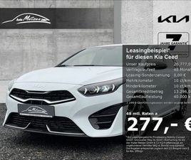 KIA CEED KIA CEED 1.5 T-GDI DCT GT LINE NAVI DIGITALES COCKPI