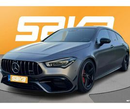 MERCEDES CLA SHOOTING BRAKE CLA 45 AMG MERCEDES-AMG CLA 45 4MATIC A SHOOTING BRAKE ** TULOSSA / HARMAN/KARDON / PANORAMA / 360 / HUD / SPORTTINAHAT MUISTILLA