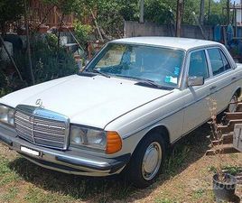 MERCEDES CLASSE E 240 D PELLICCE ORIGINALI ANNI70-80