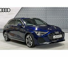AUDI A3 SPORTBACK 40 TFSI E AUDI A3 SPORTBACK TFSI E S LINE 40 E S TRONIC