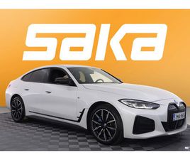 BMW I4 M50 XDRIVE ** ACC / H/K / HUD / P. KAMERA / SPORTTINAHAT / VETOKOUKKU / LISÄLÄMMITIN / NAVI / CARPLAY / WIDESCREEN / LED **