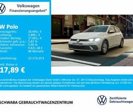 VOLKSWAGEN POLO VOLKSWAGEN POLO 1,0 L *LED*DIGITAL*PDC*MFL*
