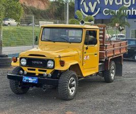 TOYOTA BANDEIRANTE TOYOTA BAND. JIPE 4X4 SPORT 3.7 DIESEL 1987
