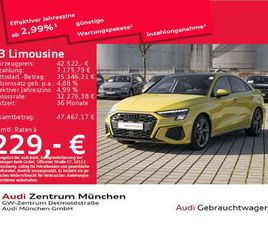 AUDI A3 S3 TFSI S TRONIC PANO/ACC/VIRTUAL