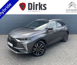 CITROEN DS7 E TENSE DS 7 225PK E-TENSE RIVOLI (ELEKTRISCH SCHUIFDAK - LEDER INCL GEHEUGEN - ELEKTRISCHE KLEP - 360GR CAMERA - ADAPTIEVE CRUISE CONTROLE - LED - DODEHOEK DETECTIE)