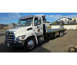 HINO MOTORS 338 2020 HINO 338 5 TON TOW TRUCK FLAT DECK ONLY 17,680 KM
