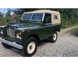 1974 LAND ROVER SERIES 3 VERT MANUEL, 4 VITESSES CONDUITE...