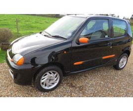 FIAT SEICENTO 2003 FIAT SEICENTO NOIR MANUEL, 5 VITESSES CONDUITE À DRO...