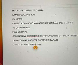 ALTEA XL 1.6 TDI CR I-TECH DSG