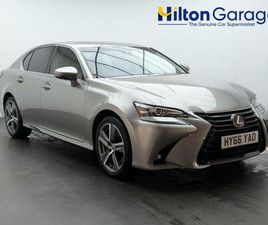 LEXUS GS GS 300H 2.5 300H LUXURY CVT EURO 6 (START/STOP) 4DR