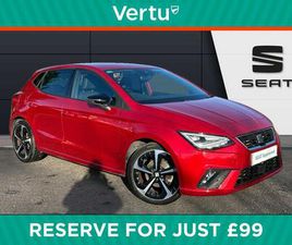 SEAT IBIZA CUPRA 1.0 TSI FR SPORT EURO 6 (START/STOP) 5DR