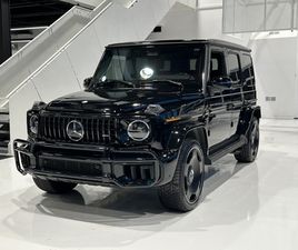 MERCEDES G-CLASS G 63 AMG 2025 MERCEDES-BENZ G-CLASS G 63 AMG