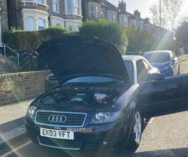 AUDI A4 CABRIO AUDI, A4, CONVERTIBLE, 2003, OTHER, 2393 (CC), 2 DOORS