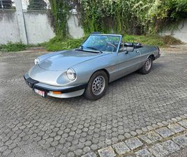 ALFA ROMEO SPIDER DUETTO SPIDER 1600 ZENDER ORIG. 54TKM TOP ZUSTAND STOFFVERDECK ROSTFREI