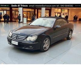 MERCEDES CLK CABRIO CLK 320 MERCEDES CLK 320 CDI CAT CABRIO ELEGANCE