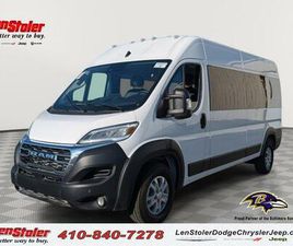 USED 2025 RAM PROMASTER 3500 WINDOW VAN HIGH ROOF
