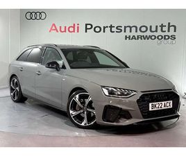 AUDI A4 AVANT 40 TDI AUDI A4 AVANT 40 TDI 204 QUATTRO BLACK EDITION 5DR S TRONIC ESTATE 2022, 42869 MILES, £29690 - 32977810 - EXCHANGEANDMART.CO.UK