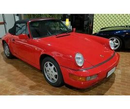 PORSCHE 911 CABRIOLET 964 CARRERA 4 911 964 PORSCHE CABRIOLET CARRERA 4 ASI CONSERVATISSIMA DA CONCORSO